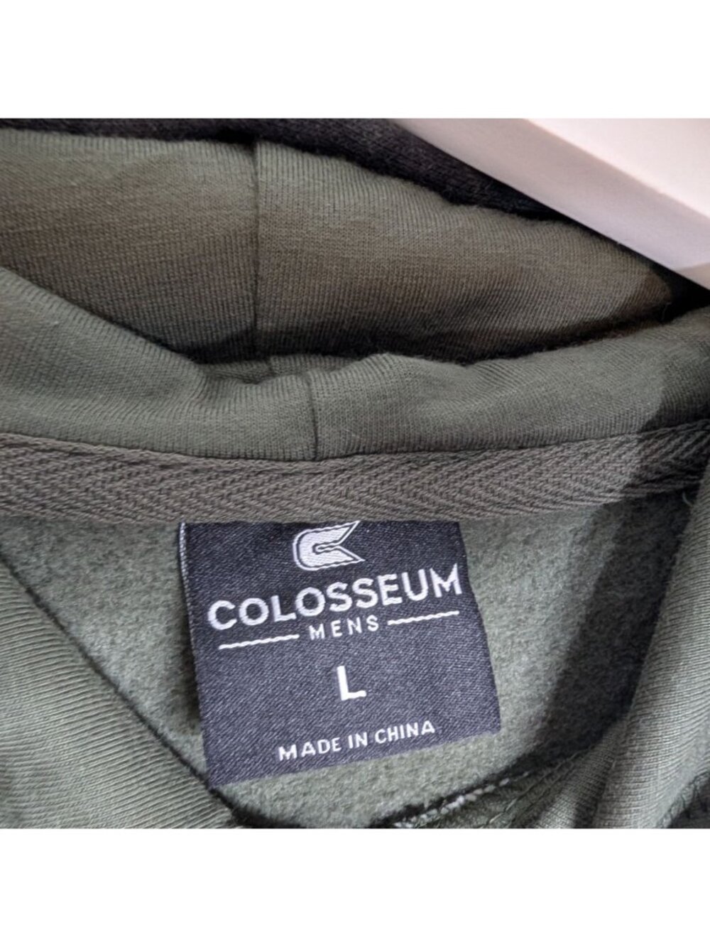 Mens Colosseum Olive/Camo Notre Dame Fighting Irish OHT Military Hoodie Sz L - Picture 4 of 12